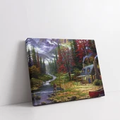 Ormanın Huzuru Kanvas Tablo thumbnail 2