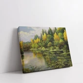 Göl Fısıltıları Kanvas Tablo thumbnail 2