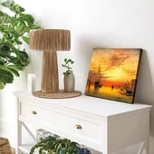 Gün Batımı Limanı Kanvas Tablo thumbnail 3