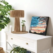 Günbatımı Silüeti Kanvas Tablo thumbnail 3