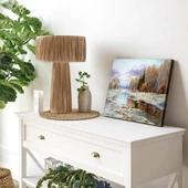 Sonbahar Nehri Kanvas Tablo thumbnail 3