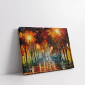 Sonbahar Ağaçları Kanvas Tablo thumbnail 2