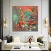 Kozmik Bahar Kanvas Tablo thumbnail 1