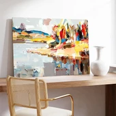 Renkli Yansımalar Kanvas Tablo thumbnail 3