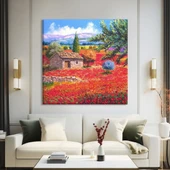 Akdeniz Bahçesi Kanvas Tablo thumbnail 1