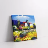 Akdeniz Çiçekleri Kanvas Tablo thumbnail 2