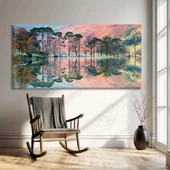 Yansıyan Serenat Kanvas Tablo thumbnail 1