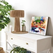 Kıyı Şehri Rüyası Kanvas Tablo thumbnail 3