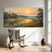 Huzurlu Vadi Kanvas Tablo thumbnail 1