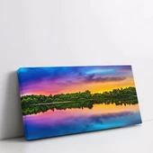 Pastel Günbatımı Kanvas Tablo thumbnail 2