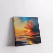 Günbatımı Yangını Kanvas Tablo thumbnail 2