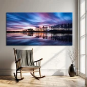 Uzayan Alacakaranlık Kanvas Tablo thumbnail 1