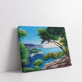 Tropikal Sahil Kanvas Tablo thumbnail 2