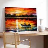 Ateşli Gök Yüzü Kanvas Tablo thumbnail 3