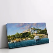 Kıyıdaki Yalı Kanvas Tablo thumbnail 2