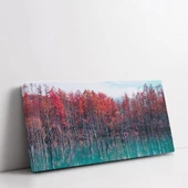 Kızıl Orman Kanvas Tablo thumbnail 2