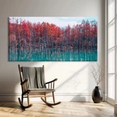 Kızıl Orman Kanvas Tablo thumbnail 1