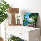 Tropikal Sahil Kanvas Tablo thumbnail 3