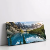 Dağ Gölü Kanvas Tablo thumbnail 2