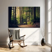 Sessiz Orman Kanvas Tablo thumbnail 1