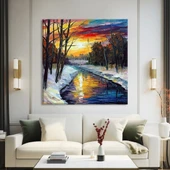 Akşamın Melodisi Kanvas Tablo thumbnail 1