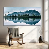 Dağ Yansımaları Kanvas Tablo thumbnail 1