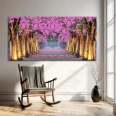 Sakura Tüneli Kanvas Tablo thumbnail 1