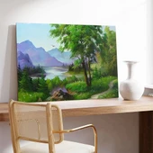 Orman Yolu Kanvas Tablo thumbnail 3