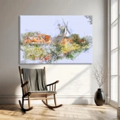 Hollanda İdili Kanvas Tablo thumbnail 1