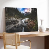 Vahşi Doğa Yolu Kanvas Tablo thumbnail 3