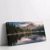 Dağ Yansımaları Kanvas Tablo thumbnail 2