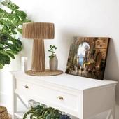 Eski Şehrin Kalbi Kanvas Tablo thumbnail 3