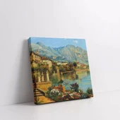 Eski Dünya Bahçesi Kanvas Tablo thumbnail 3