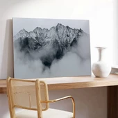 Majestik Zirveler Kanvas Tablo thumbnail 3