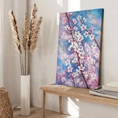 Daldaki Çiçekler Kanvas Tablo thumbnail 3