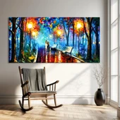 Gece Yürüyüşü Kanvas Tablo thumbnail 1