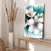 İnci Çiçekleri Kanvas Tablo thumbnail 3