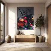 Çiçeklerin Bahçesi Kanvas Tablo thumbnail 1