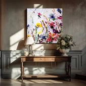 Çiçek Bahçesi Kanvas Tablo thumbnail 1