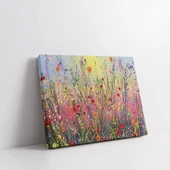 Çiçek Tarlası Kanvas Tablo thumbnail 2