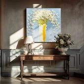 Vazgodaki Papatyalar Kanvas Tablo thumbnail 1