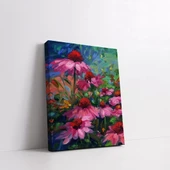 Çiçek Bahçesi Kanvas Tablo thumbnail 2