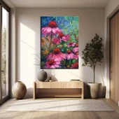 Çiçek Bahçesi Kanvas Tablo thumbnail 1