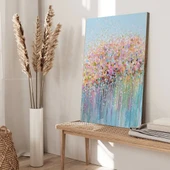 Gökyüzü ve Çiçekler Kanvas Tablo thumbnail 3