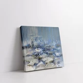 Göldeki Nilüfer Çiçeği Kanvas Tablo thumbnail 2