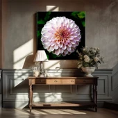 Pembe Yıldız Çiçeği Kanvas Tablo thumbnail 1