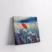 Karanfil Bahçesi Kanvas Tablo thumbnail 2