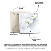 Dallardaki Çiçek Kanvas Tablo thumbnail 4