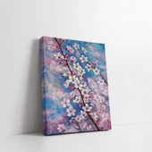 Daldaki Çiçekler Kanvas Tablo thumbnail 2