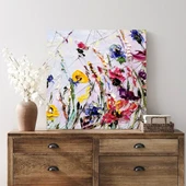 Çiçek Bahçesi Kanvas Tablo thumbnail 3